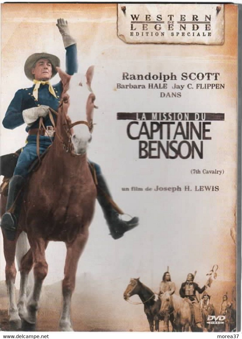 LA MISSION DU CAPITAINE BENSON      Avec RANDOLPH SCOTT    C39 - Western / Cowboy