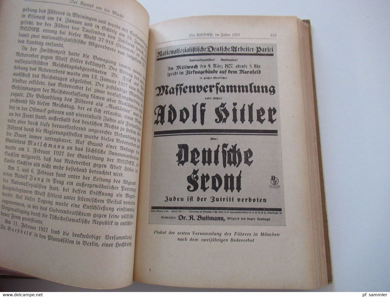 Zentralverlag der NSDAP München 1943 Dokumente des Dritten Reiches 1. Band von Fritz Maier Hartmann / NS Propaganda