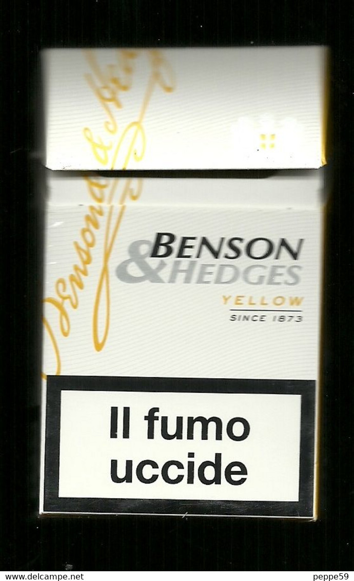 Tabacco Pacchetto Di Sigarette Italia - B & H Yellow Da 20 Pezzi - Vuoto - Porta Sigarette (vuoti)
