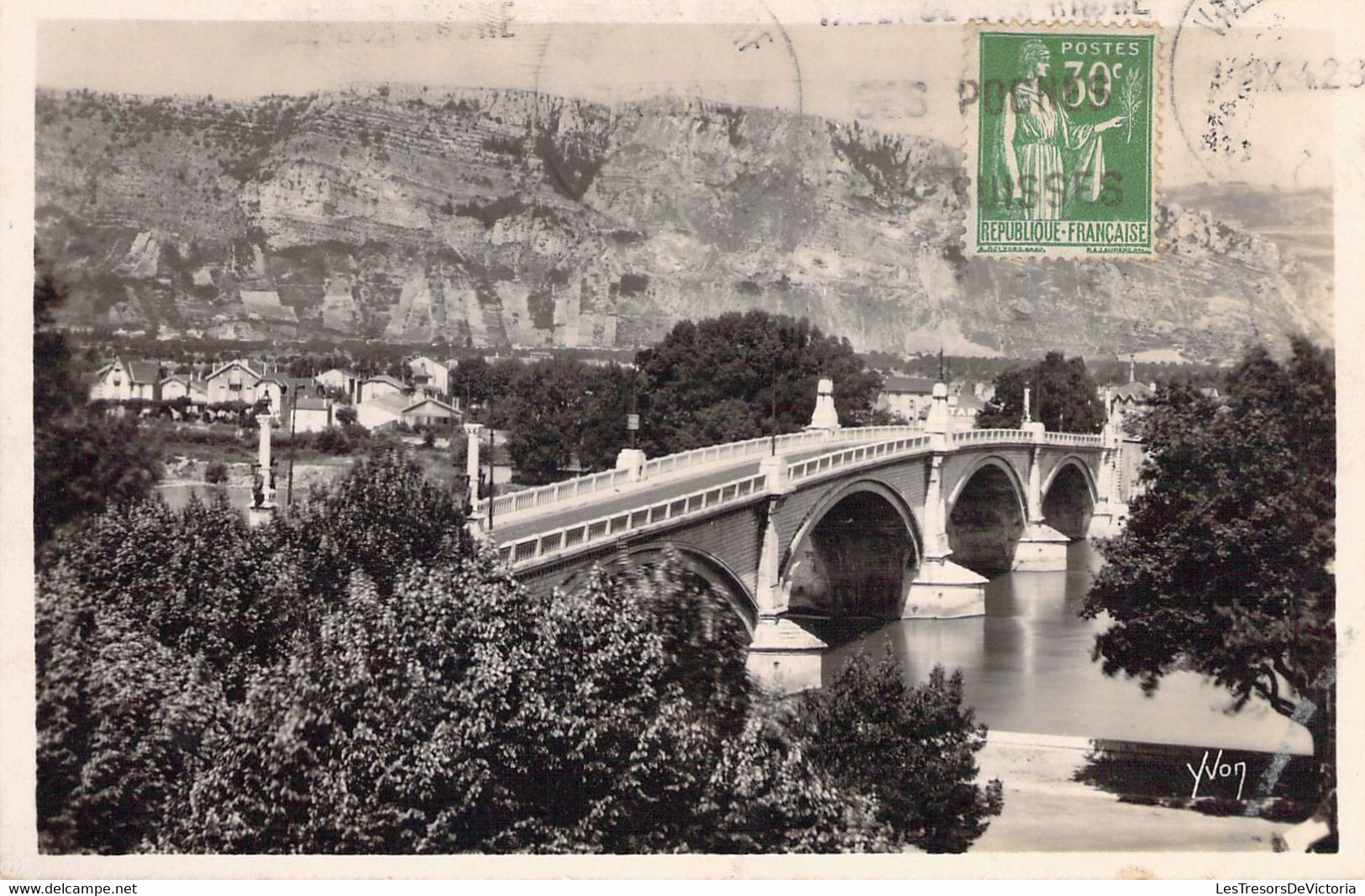 26 - VALENCE - Le Pont De Saint Peray Et Le Rhône -  Carte Postale Ancienne - Autres & Non Classés