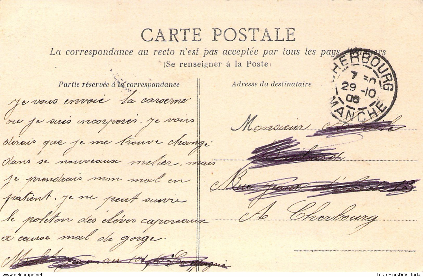 26 - DREUX - Casernes De Billy Occupées Par Le 101è Régiment D'Infanterie - Militariat -  Carte Postale Ancienne - Dreux