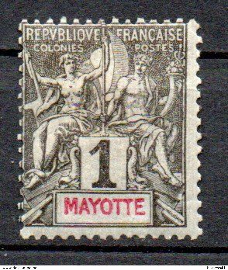 Col32 Colonie Mayotte N° 1 Neuf X MH  Cote : 2,00€ - Ongebruikt