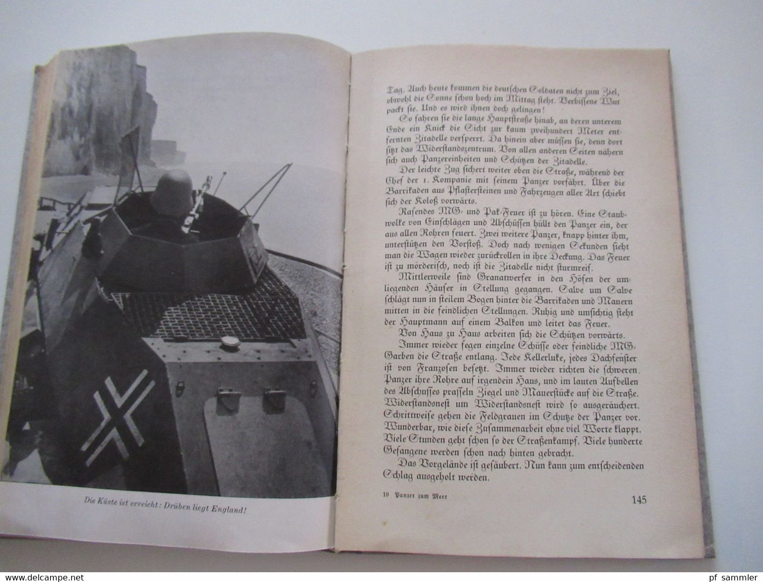 3.Reich 1942 Wir stoßen mit Panzern zum Meer von E.C. Christophe  Steiniger Verlag Berlin mit etlichen Bildern!!