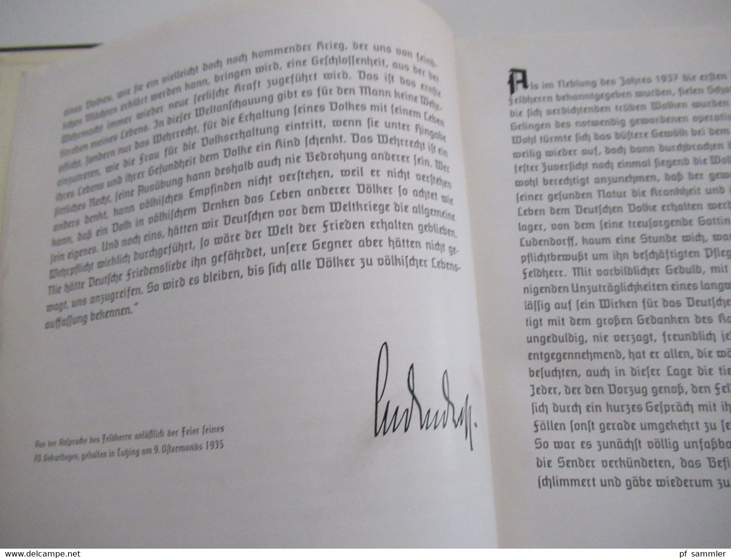 1938 Der letzte Weg des Feldherrn Erich Ludendorff Ludendorffs Verlag München Text und Bildbereicht Trauerfeierlichkeite