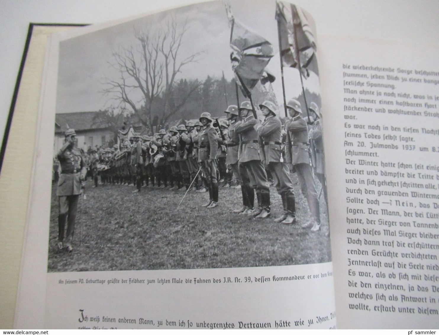 1938 Der letzte Weg des Feldherrn Erich Ludendorff Ludendorffs Verlag München Text und Bildbereicht Trauerfeierlichkeite