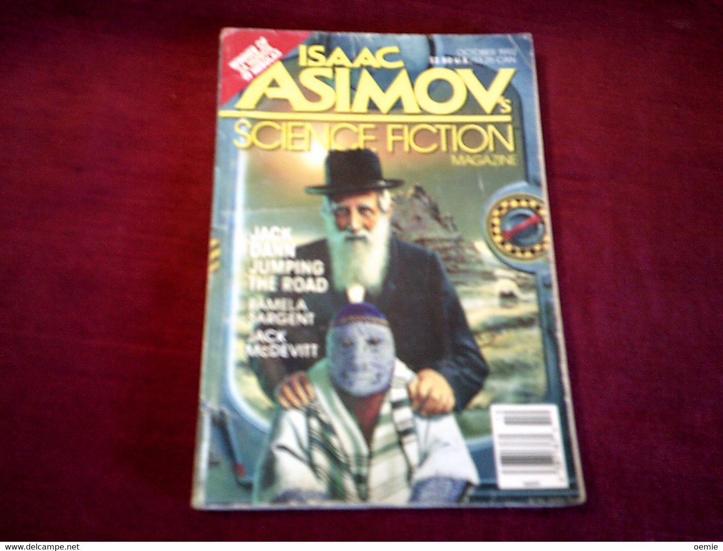 ISAAC ASIMOV SCIENCE FICTION  MAGAZINE  WINNER OF 24 HUGOS  19 NEBULAS  OCTOBER 1992 - Ciencia Ficción