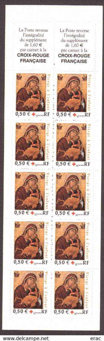 France - 2004 - Carnet Croix-Rouge - Neuf ** - Croix Rouge