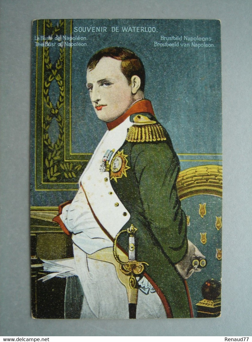 Souvenir De Waterloo - La Buste De Napoléon - Waterloo