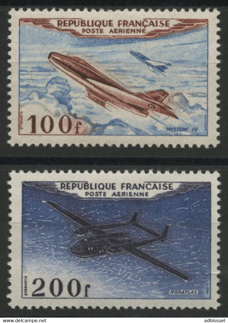 POSTE AERIENNE N° 30 + 31 Cote 15 € Neufs Sans Charnière ** (MNH). Qualité TB - 1927-1959 Neufs