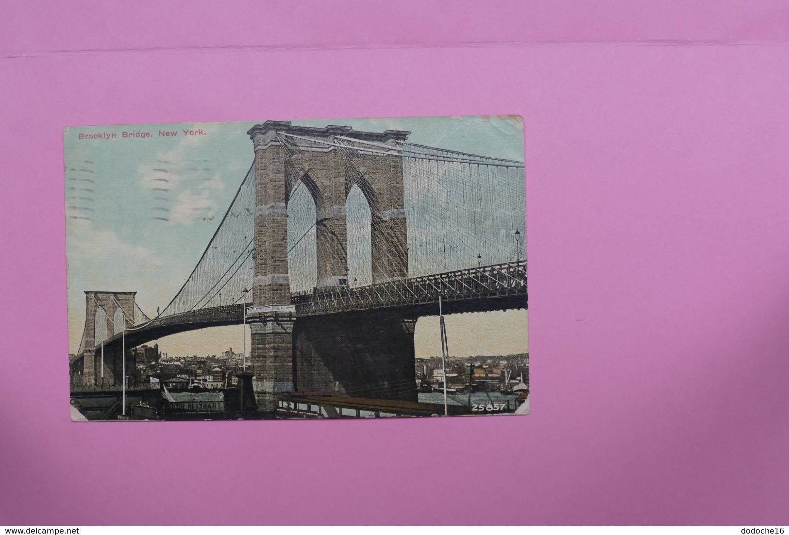 NEW YORK - BROOKLYN BRIDGE (voir Scans) - Brooklyn