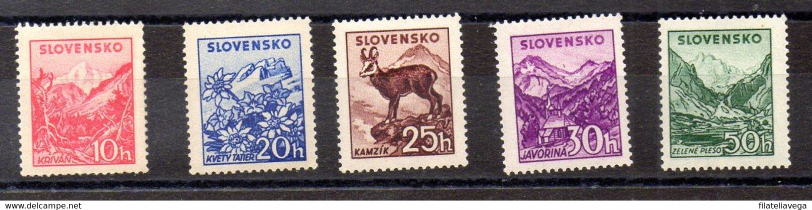 Eslovaquia Serie N ºYvert 112/16 ** - Ungebraucht