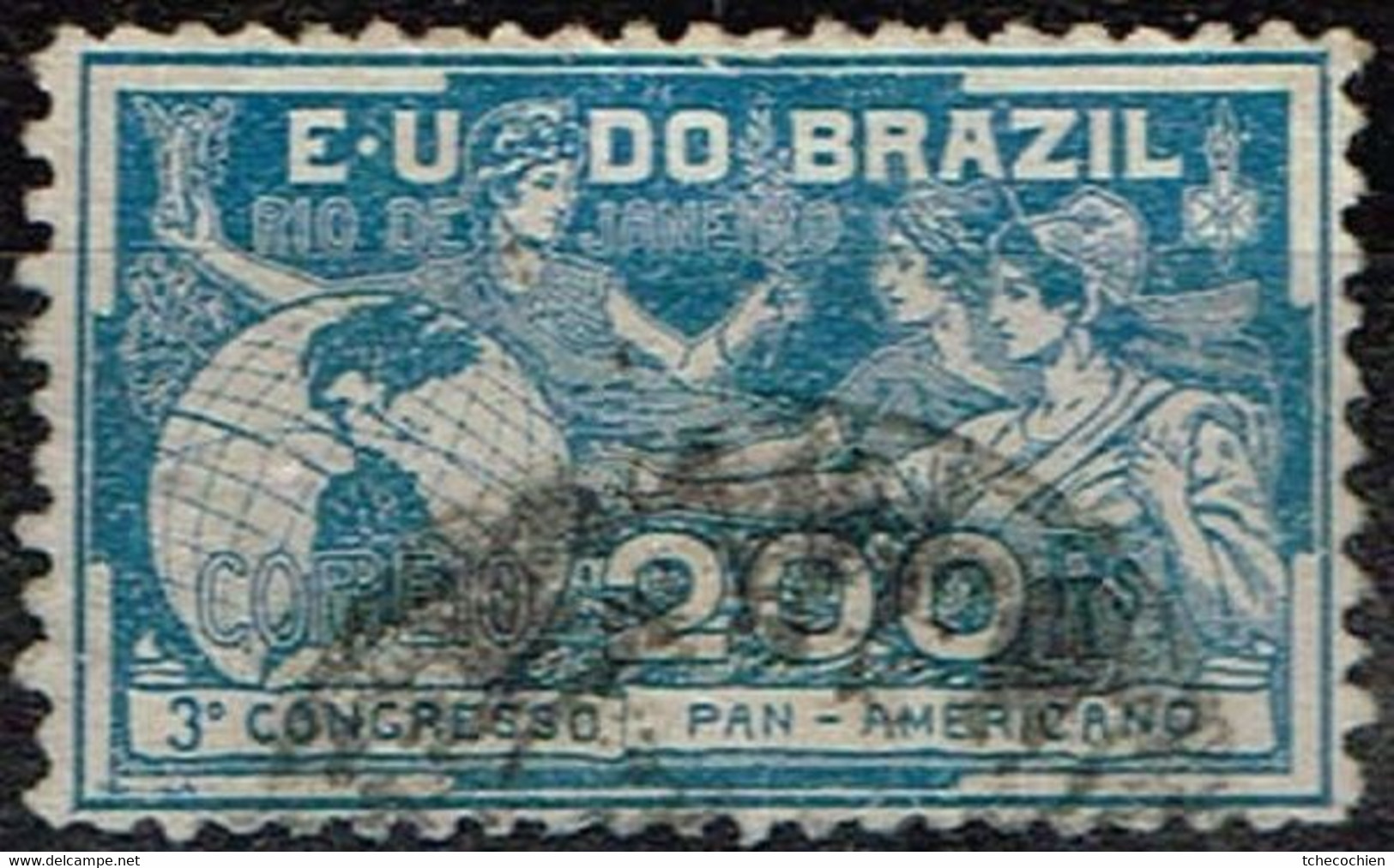Brésil - 1926 - Y&T N° 127, Oblitéré - Gebraucht