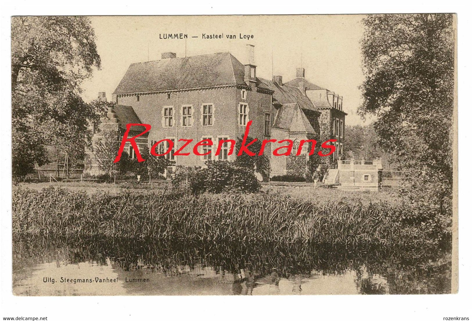Lummen Kasteel Van Loye Limburg Oude Postkaart (In Zeer Goede Staat) - Lummen