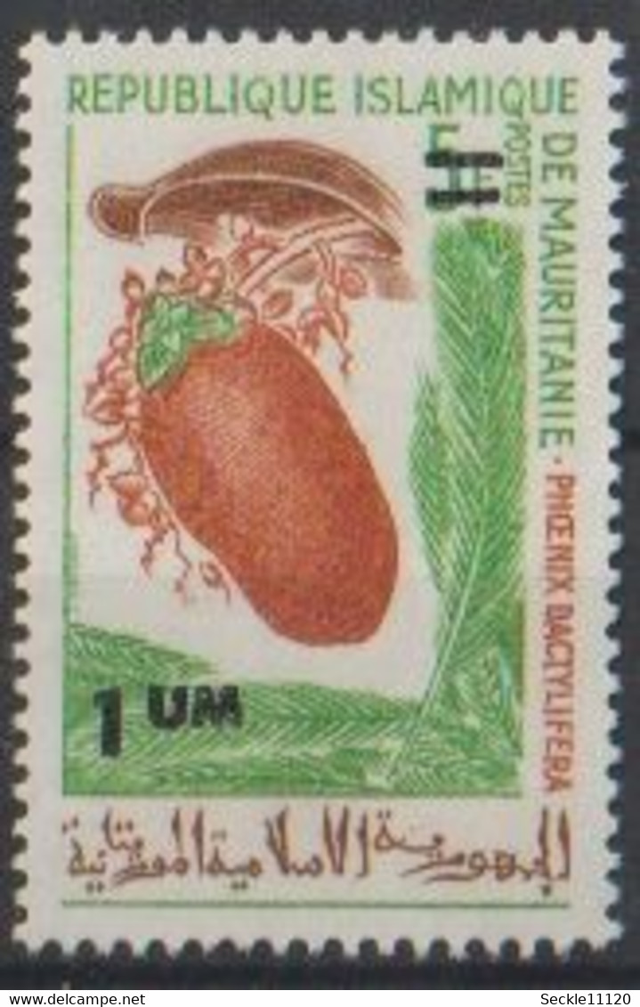 Mauritanie Mauritania - 1975 - 328 / 329 / 330 / 331 / 332 - Fruits - Surchargé - MNH - Mauritanie (1960-...)