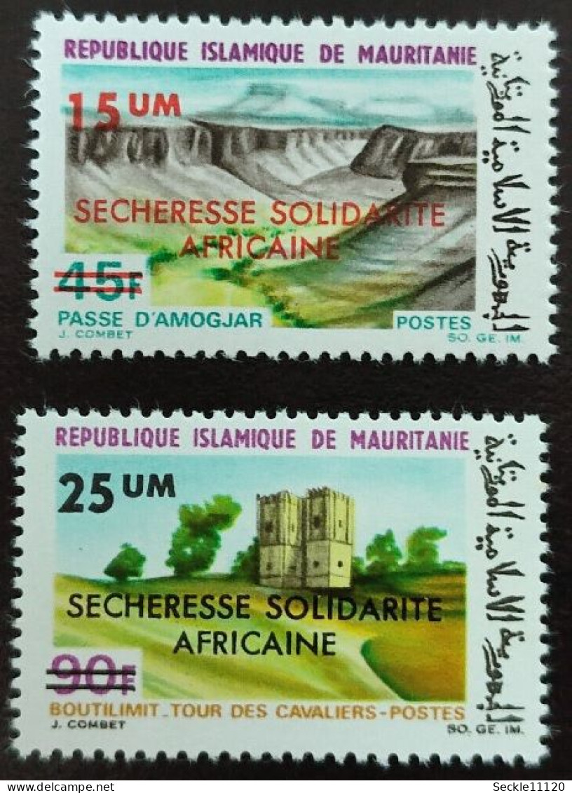 Mauritanie Mauritania - 1975 - 337 / 338 - Sécheresse - MNH - Mauritanie (1960-...)