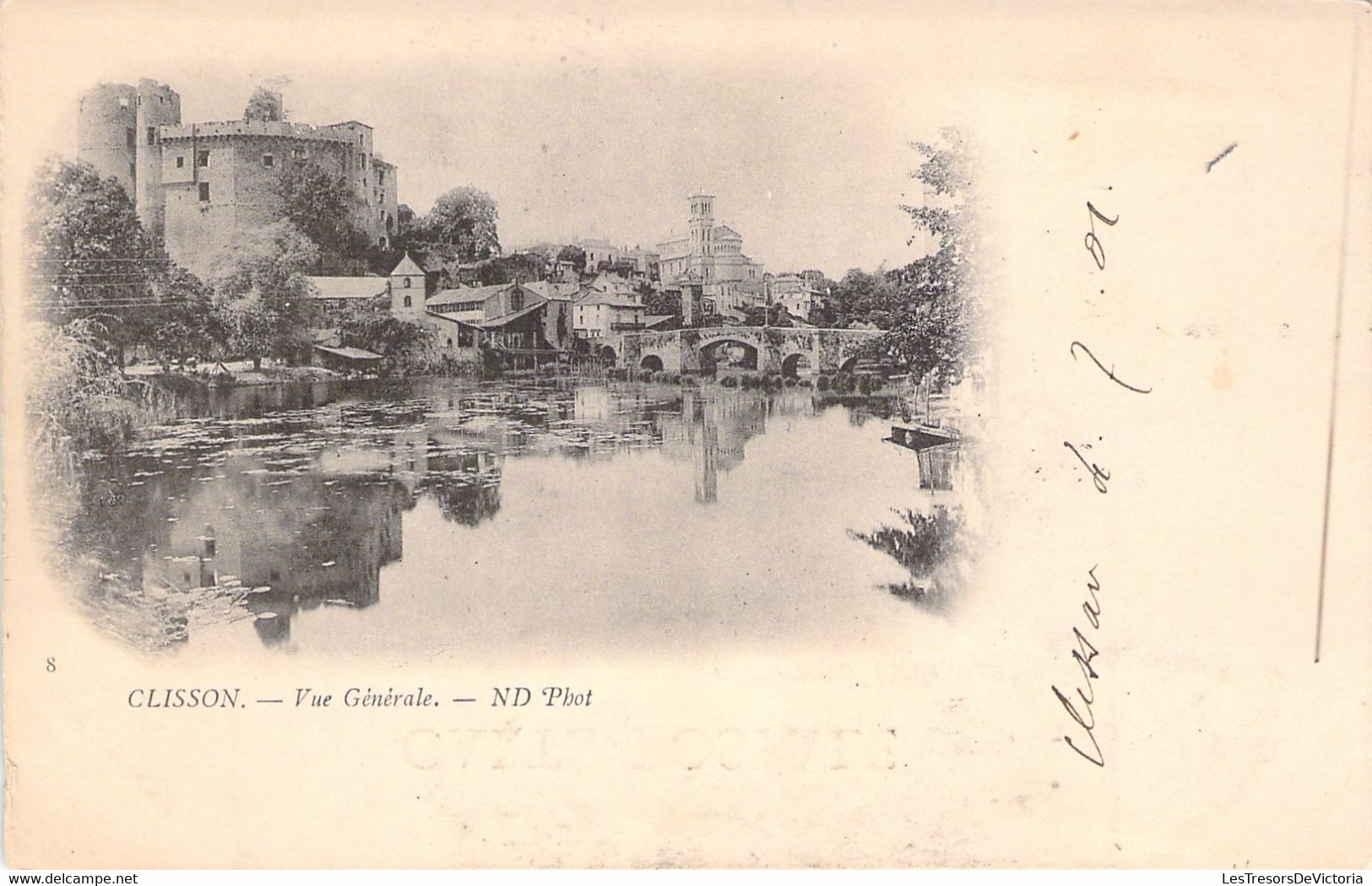 44 - CLISSON - Vue Générale -  Carte Postale Ancienne - Clisson