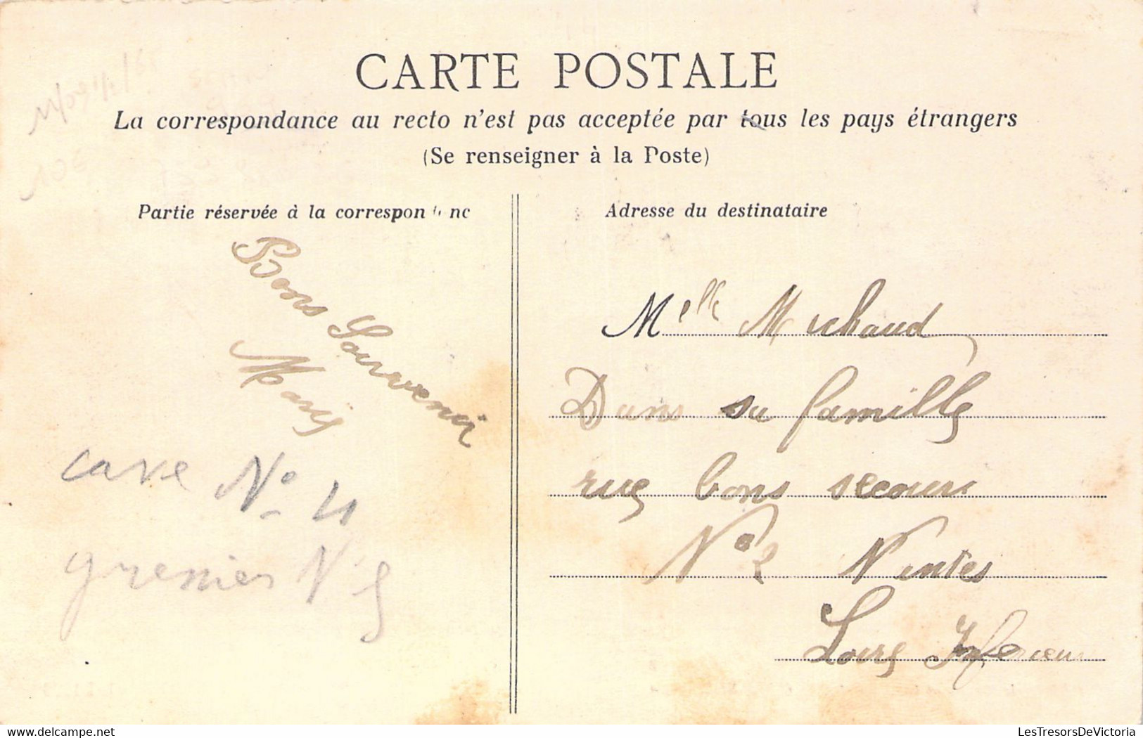 44 - MAUVES - Les Coteaux De Vieille Cour -  Carte Postale Ancienne - Mauves-sur-Loire