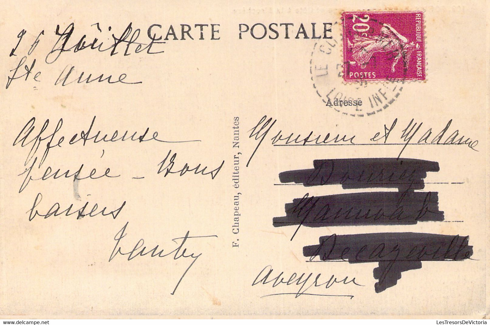 44 - PORNIC - Plage Et Côte à La Birochère - Carte Postale Ancienne - Pornic