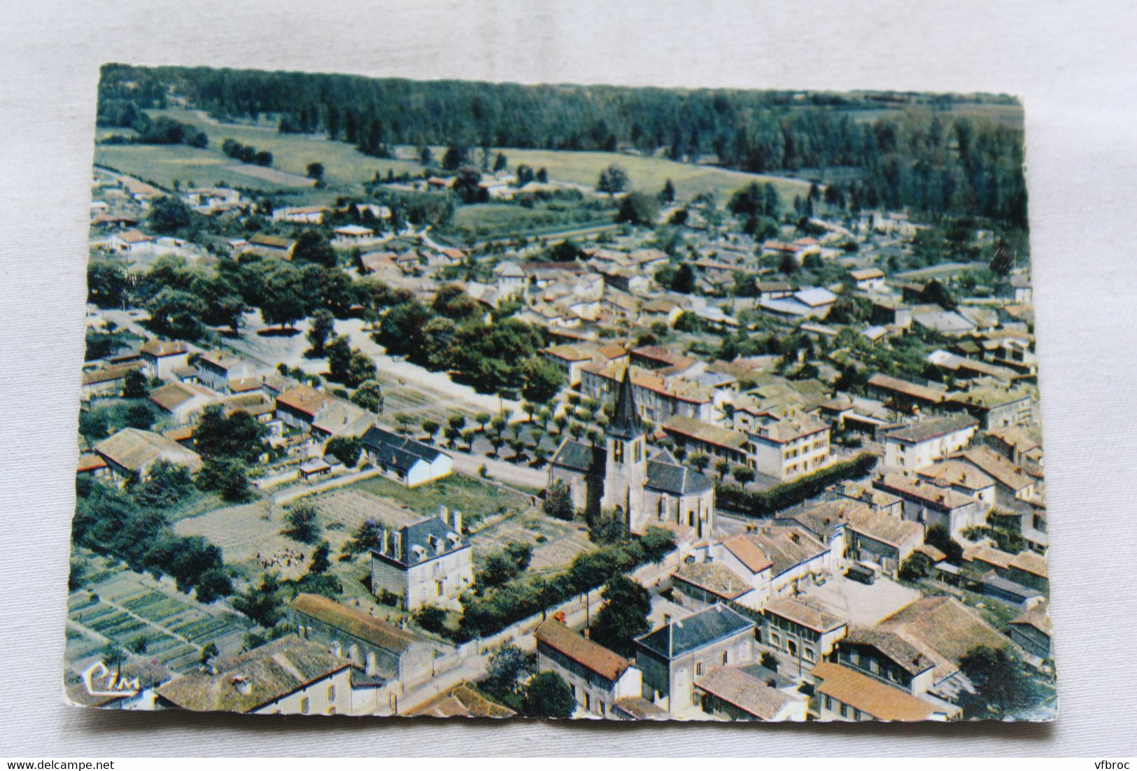 Cpm 1966, Brioux, Vue Générale Aérienne, Deux Sèvres 79 - Brioux Sur Boutonne