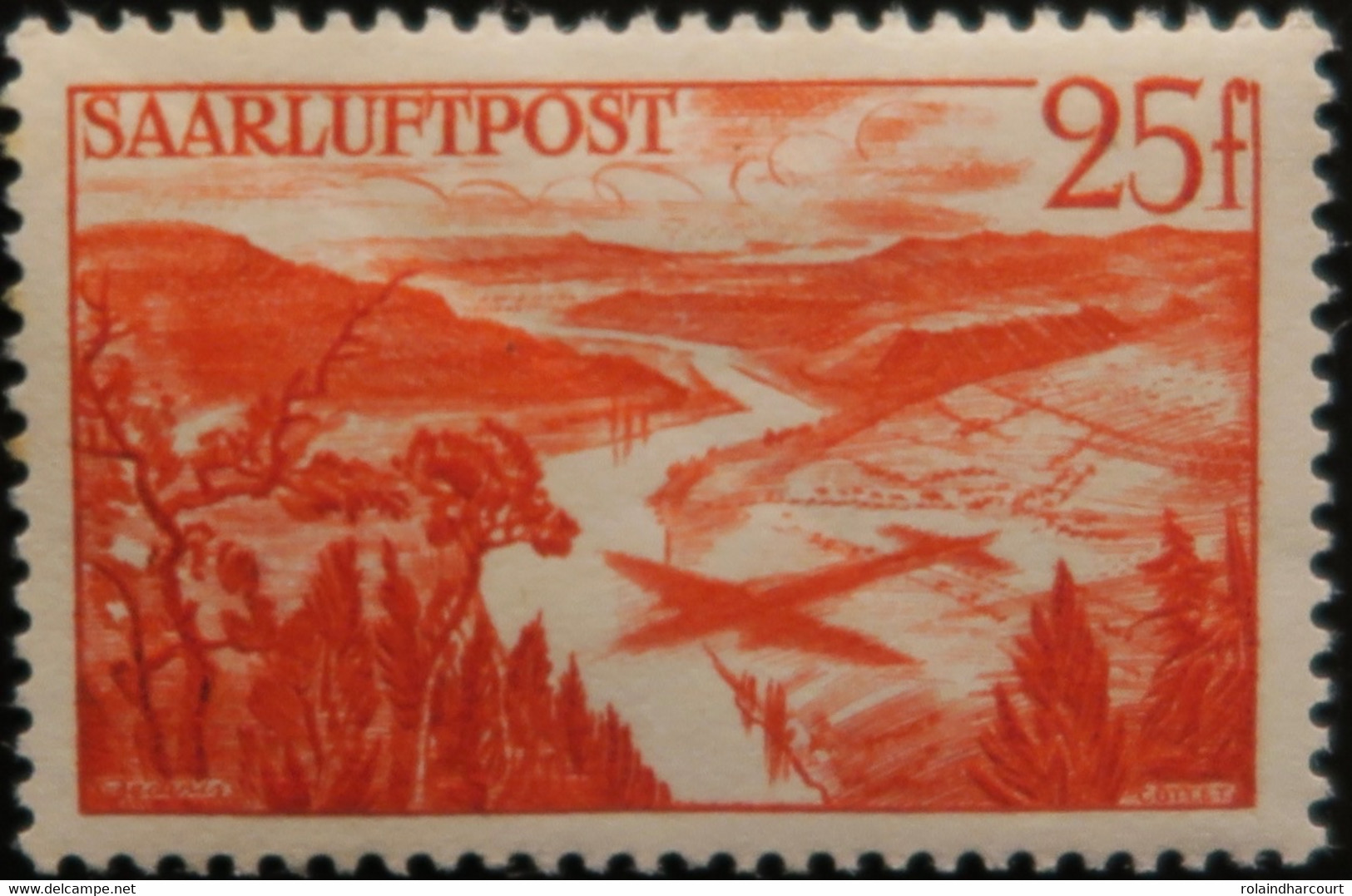 LP3844/1940 - 1948 - SARRE - POSTE AERIENNE - N°9 NEUF* - Luftpost