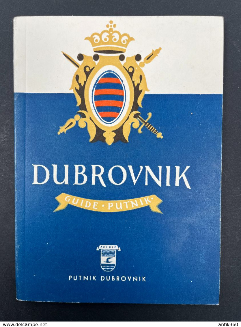 Ancien Guide Touristique DUBROVNIK Circa 1958 CROATIA CROATIE JUGOSLAVIA Yougoslavie - Tourism Brochures