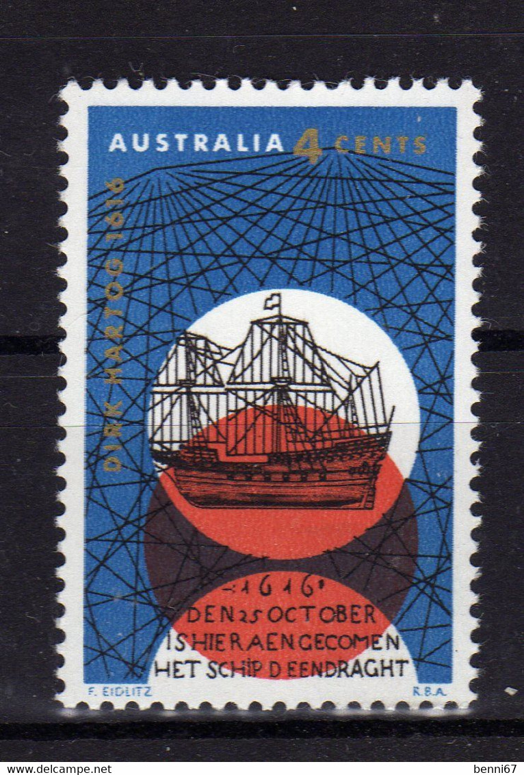 AUSTRALIE Australia 1966 Bateau Ship  Yv 344  MNH ** - Mint Stamps