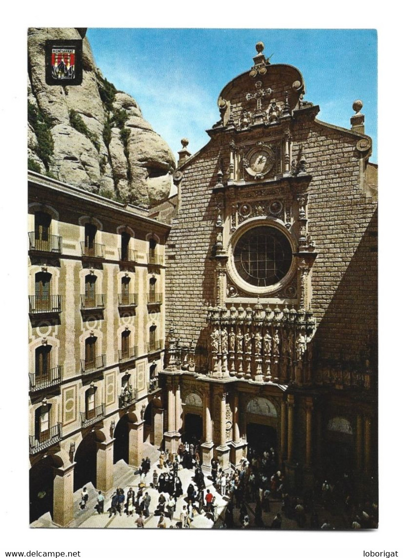 ATRI DE LA BASILICA / THE ATRIUM OF THE BASILICA.-  MONTSERRAT - BARCELONA.- ( CATALUNYA ) - Barcelona