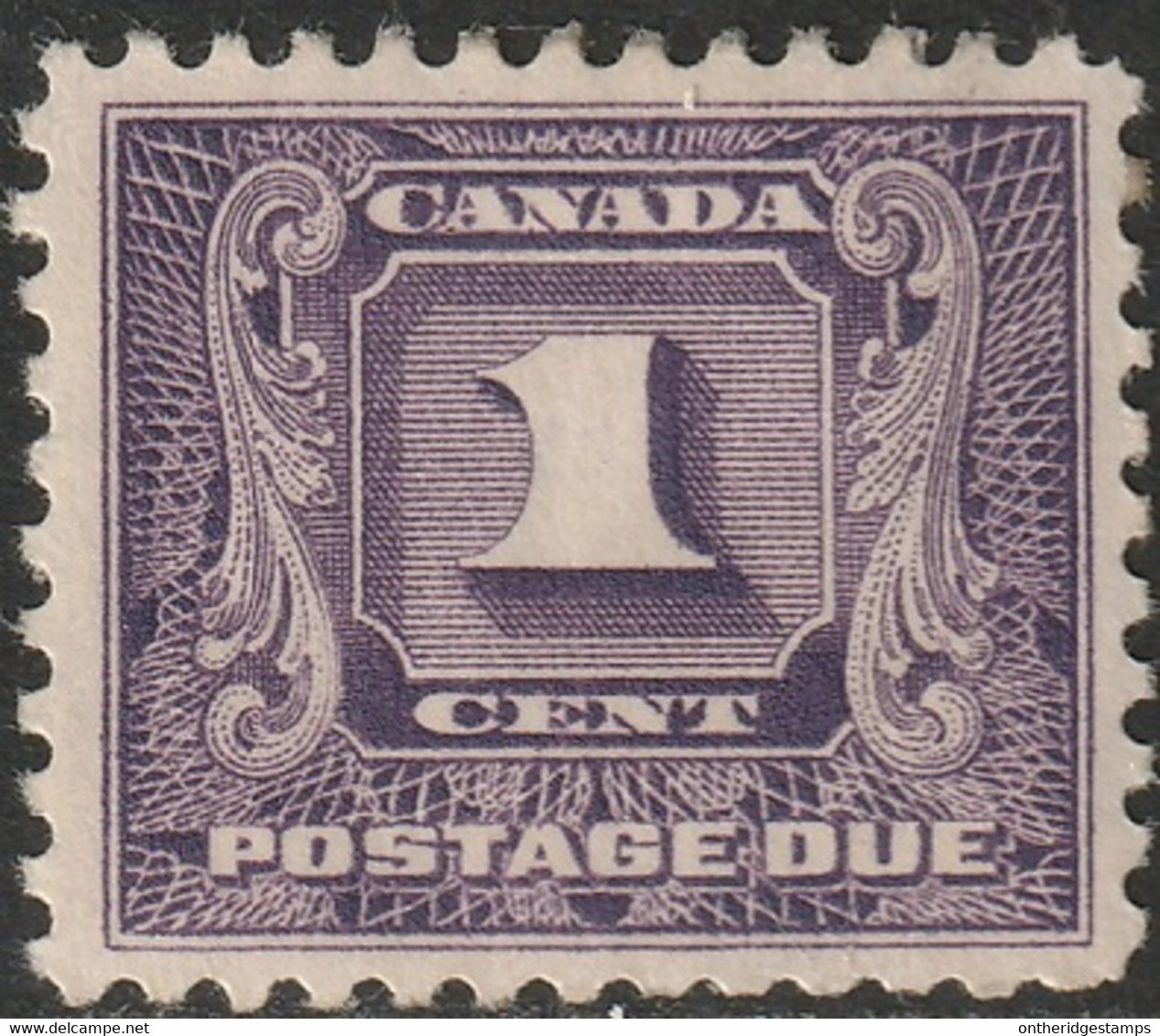 Canada 1930 Sc J6 Mi P6 Yt Taxe 6 Postage Due MH* Some Disturbed Gum - Strafport