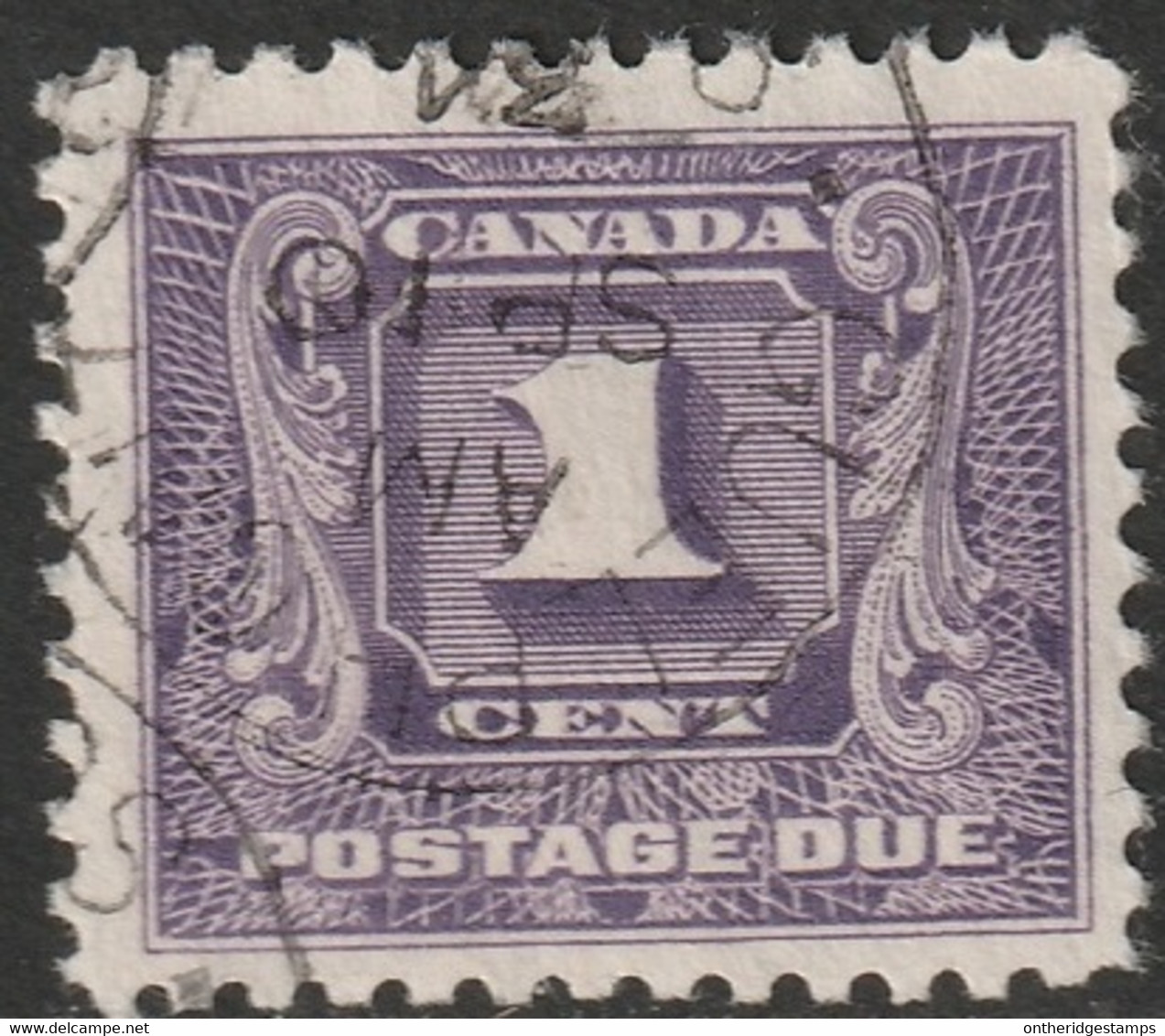 Canada 1930 Sc J6 Mi P6 Yt Taxe 6 Postage Due Used Guelph ON Cancel - Port Dû (Taxe)