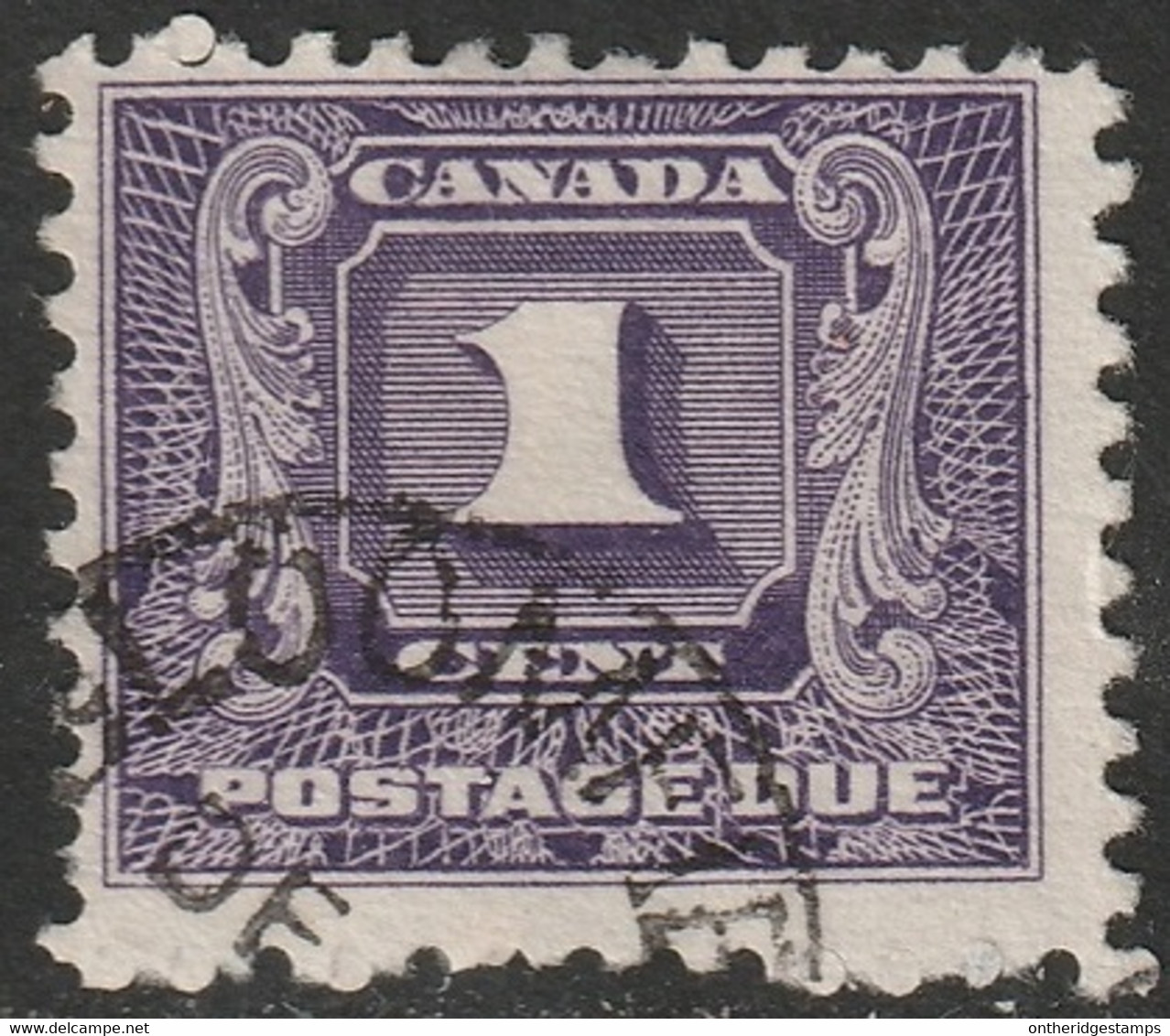 Canada 1930 Sc J6 Mi P6 Yt Taxe 6 Postage Due Used Bloomfield Cancel - Port Dû (Taxe)