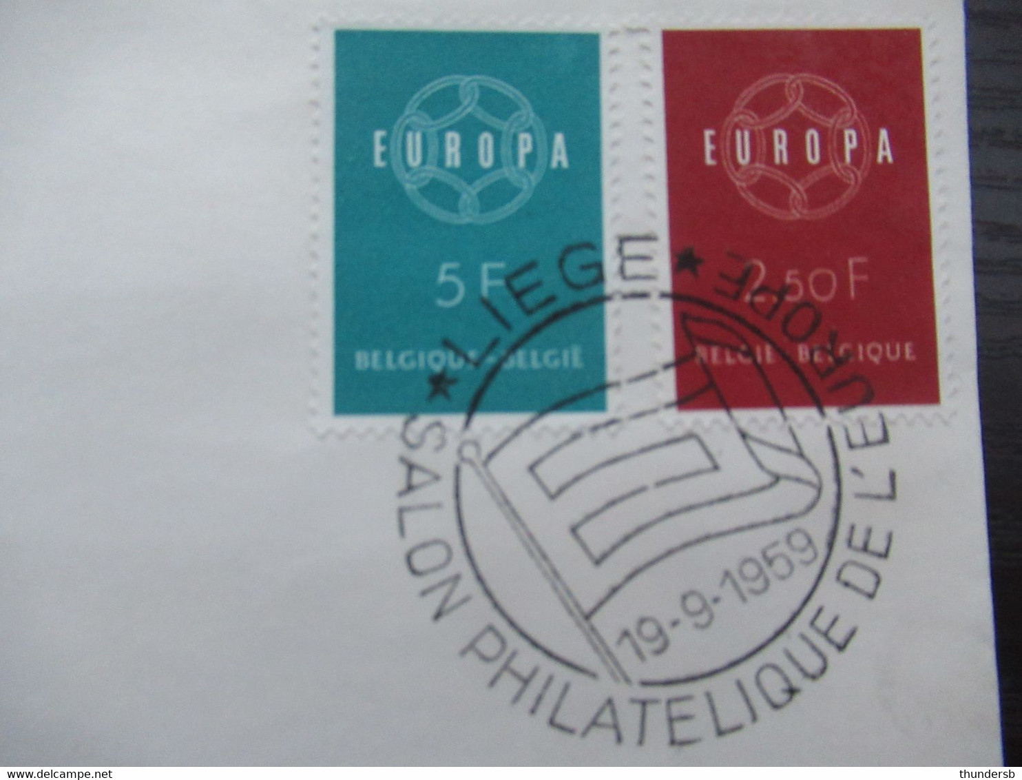 FDC 1111/12 'Europa CEPT' - 1951-1960