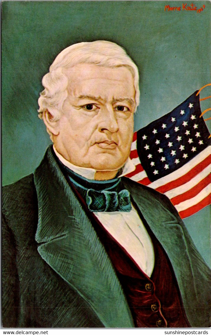 President Millard Fillmore Painting By Morris Katz - Presidents