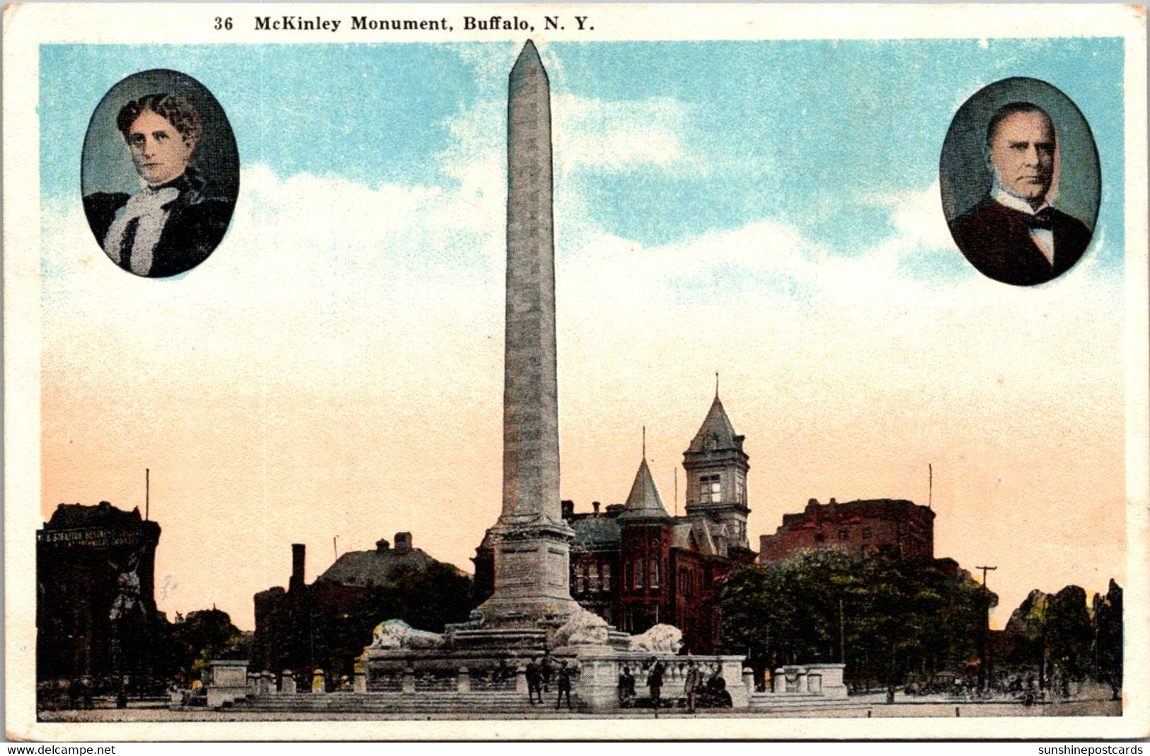 New York Buffalo The McKinley Monument - Buffalo