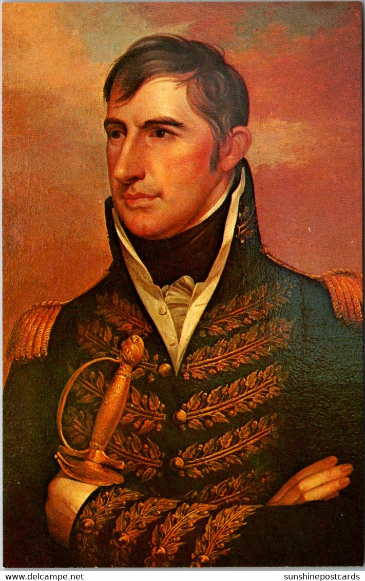 President William Henry Harrison In 1814 In Uniform Of A General - Presidents