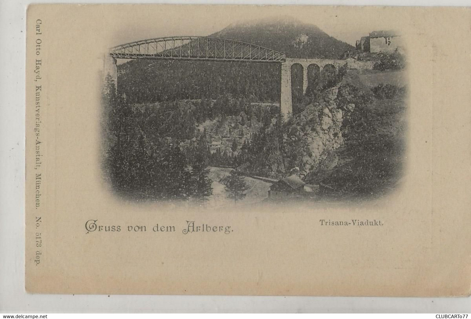 Arlberg, Weisberg (Autriche, Tyrol) : Trisana-Viadukt Im 1905  PF. - Sonstige & Ohne Zuordnung