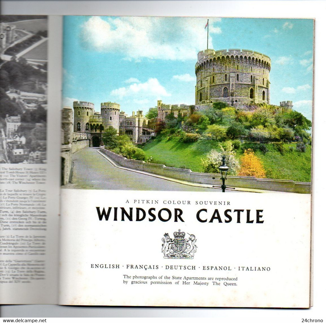 Windsor Castle: English, Français, Deutsch, Espanol, Italiano, 1971, Pitkin Pictorials LTD (23-241) - Kultur