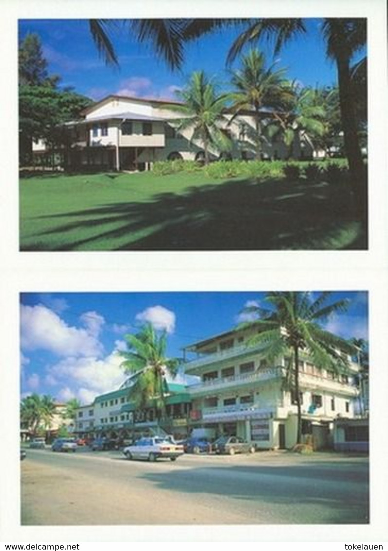 Lot Collection 10x Booked Palau Islands Belau Koror Micronesia US Pacific - Palau