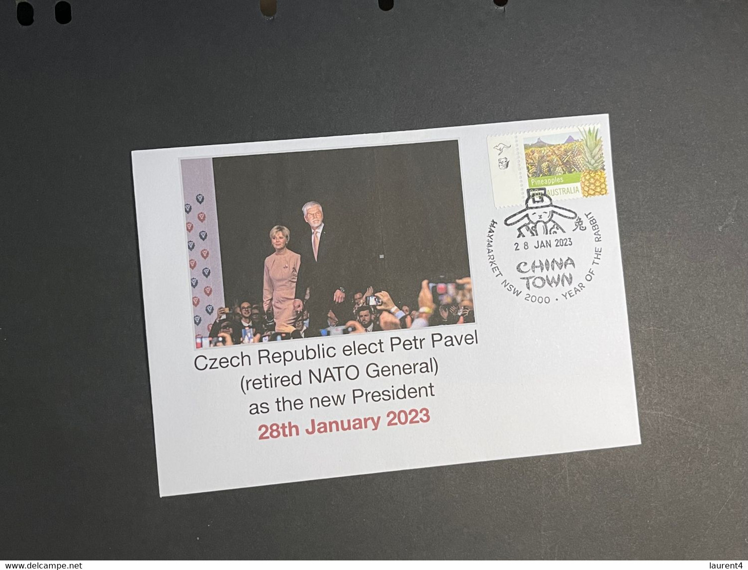 (2 Oø 3) Czech Republic Elect New President - With OZ Stamp - Petr Pavel - Autres & Non Classés