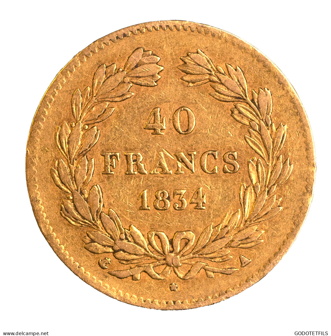 Louis-Philippe-40 Francs 1834 Paris - 40 Francs (gold)