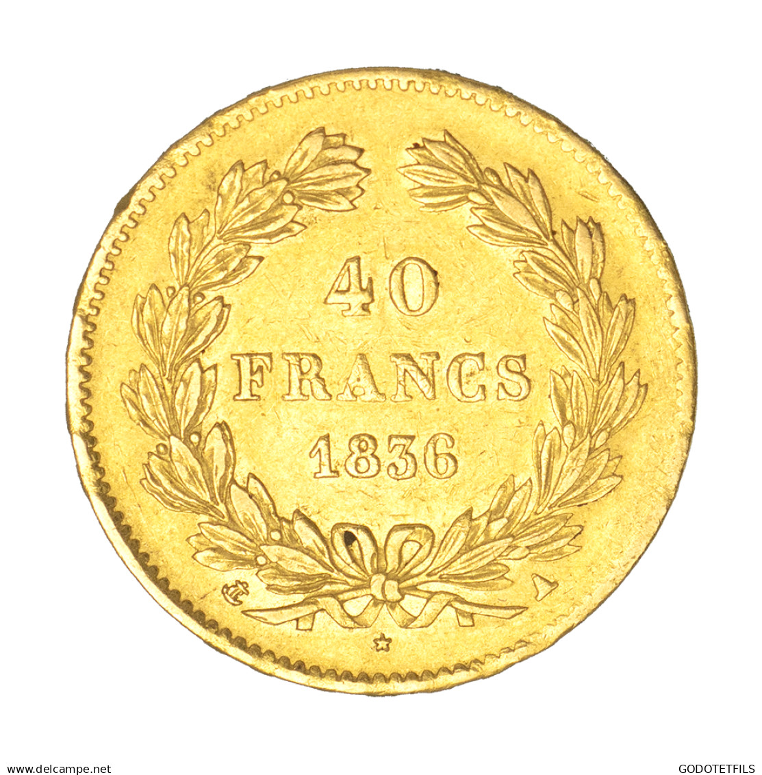 Louis-Philippe-40 Francs 1836 Paris - 40 Francs (or)