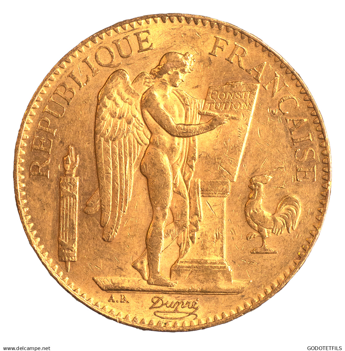 III ème République-100 Francs Génie 1886 Paris - 100 Francs (gold)