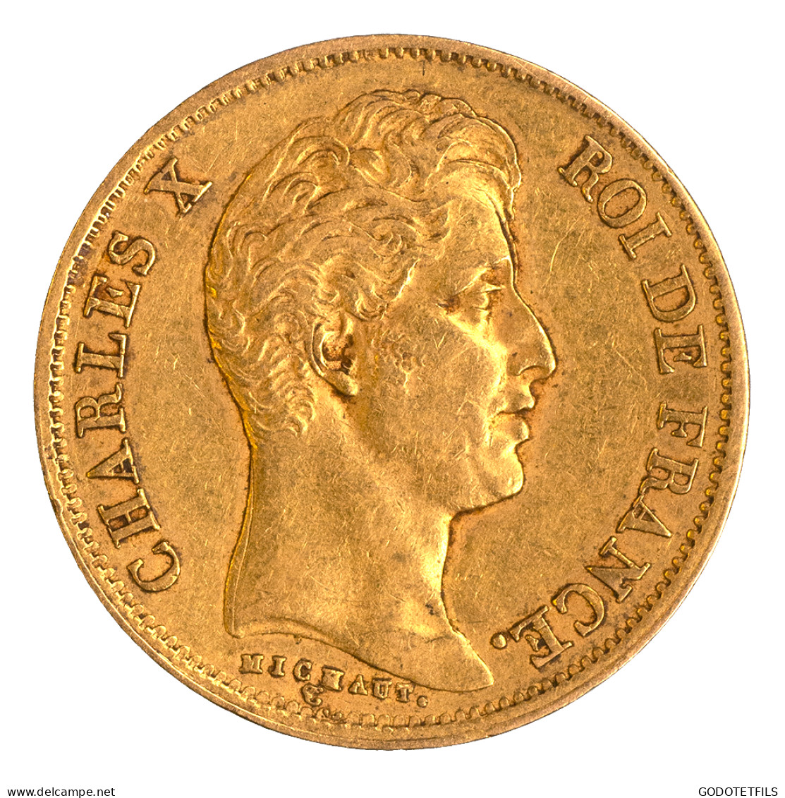 Charles X-40 Francs 1830 Paris - 40 Francs (goud)