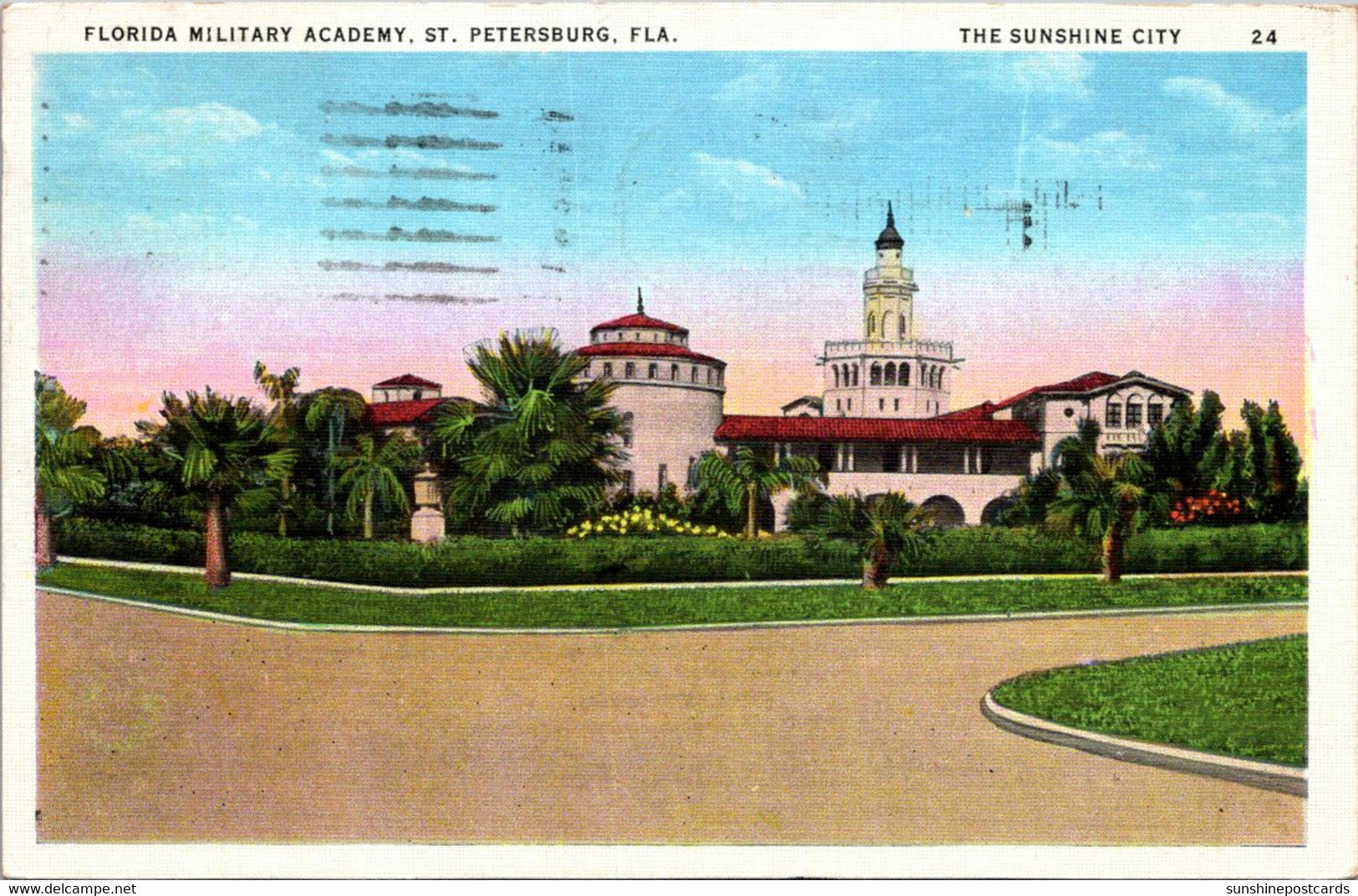 Florida St Petersburg Florida Military Academy 1936 - St Petersburg