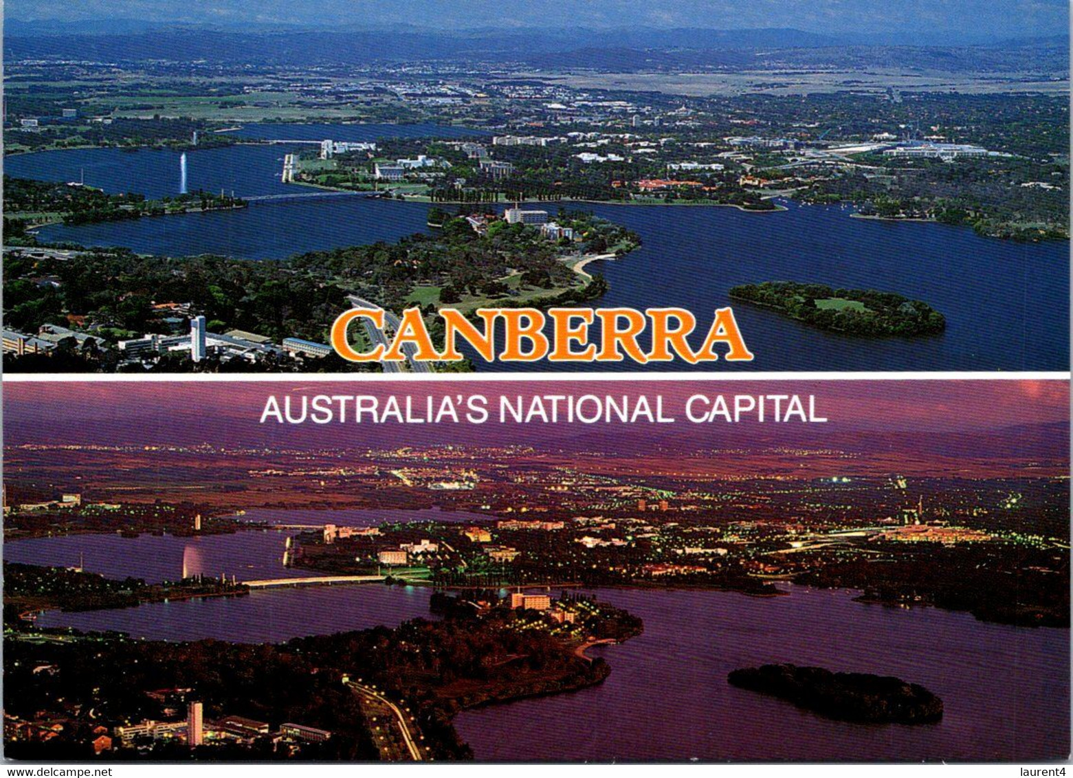 (2 Oø 5) Australia - ACT - Canberra (2 Views) Day & Night - Canberra (ACT)