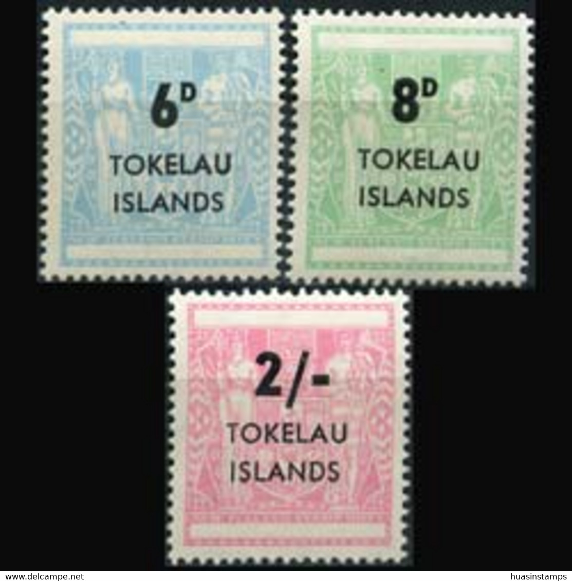 TOKELAU 1966 - Scott# 6-8 N.Z.Stamps Opt. Set Of 3 MNH - Tokelau