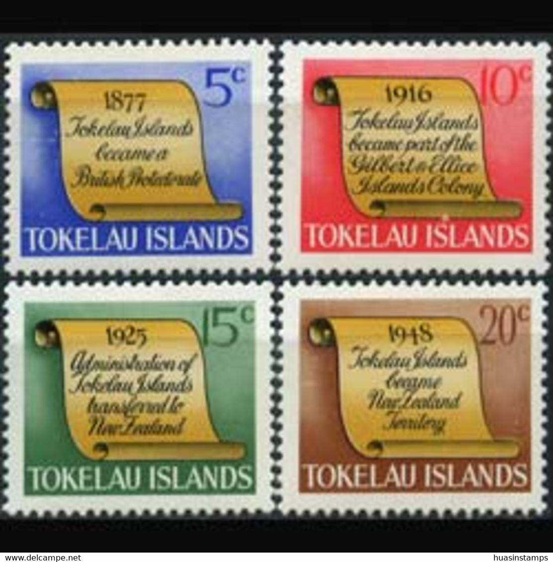 TOKELAU 1969 - Scott# 16-9 History Set Of 4 MNH - Tokelau