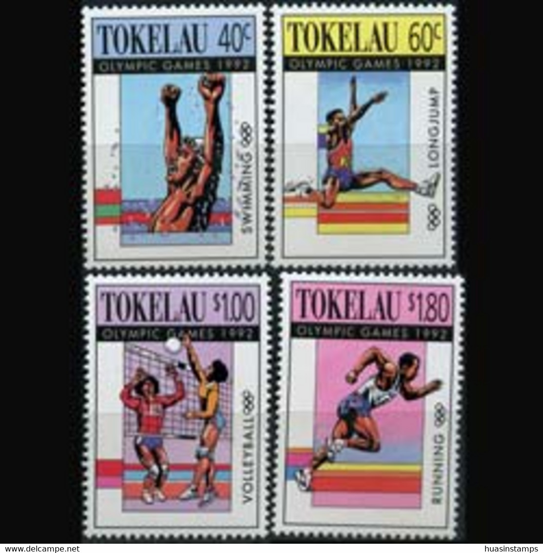 TOKELAU 1992 - Scott# 178-81 Olympics Set Of 4 MNH - Tokelau