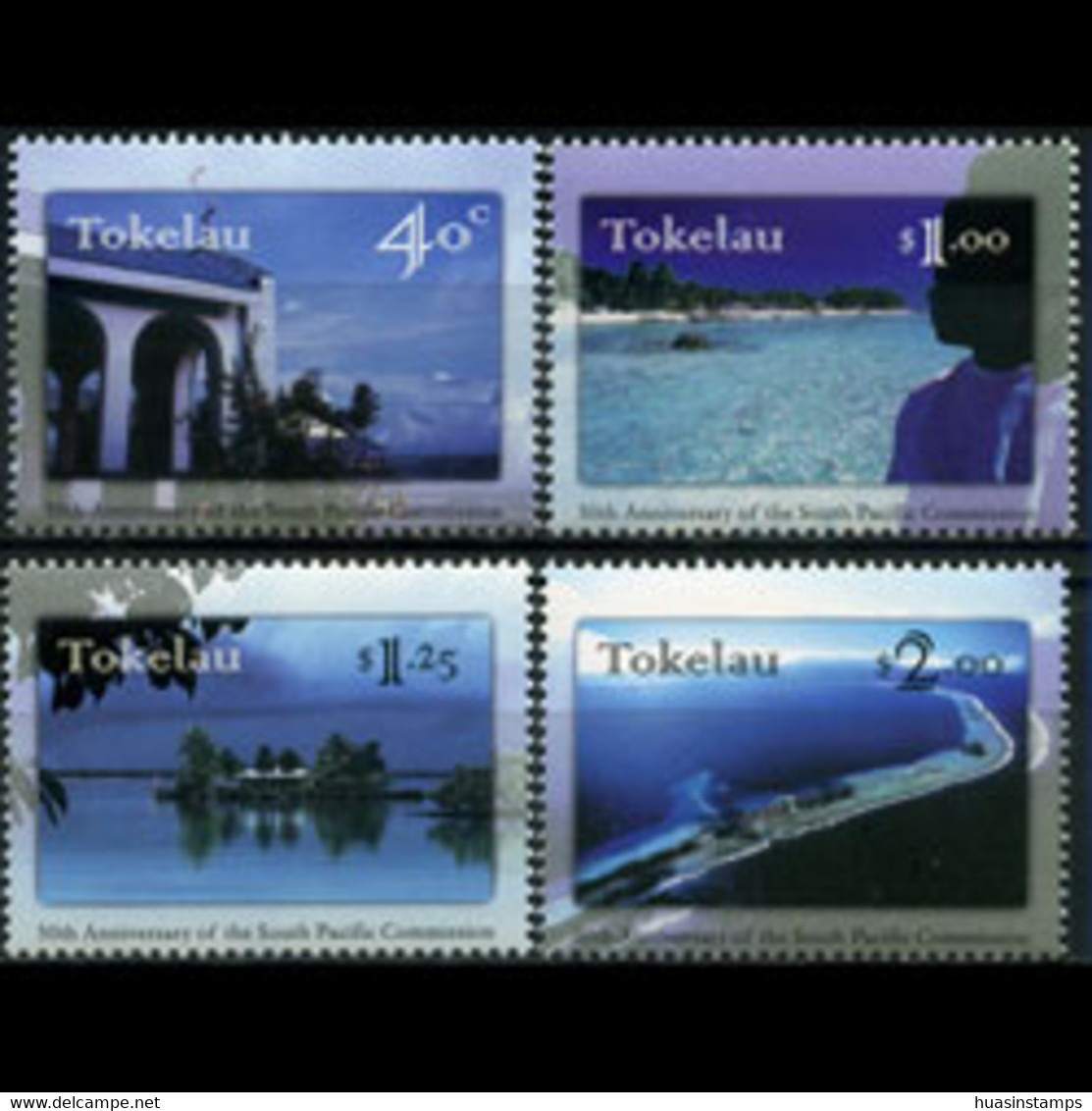 TOKELAU 1997 - Scott# 243-6 S.P.Commission Set Of 4 MNH - Tokelau