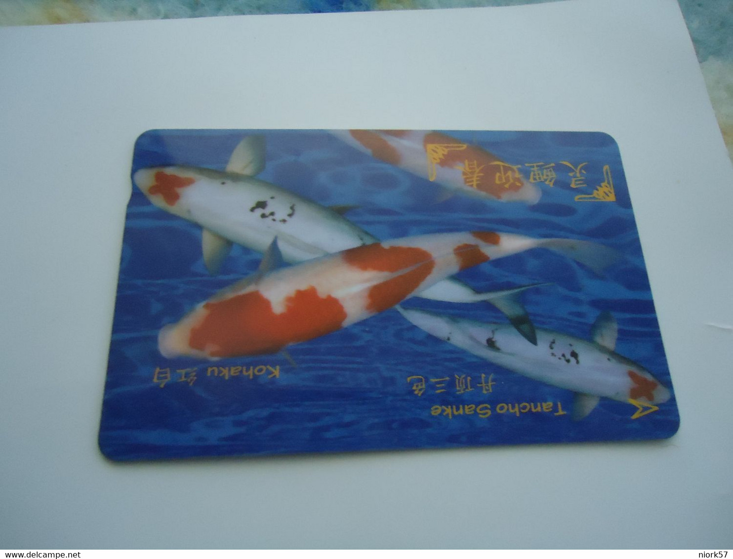 SINGAPORE  USED  CARDS  FISH FISHES - Vissen