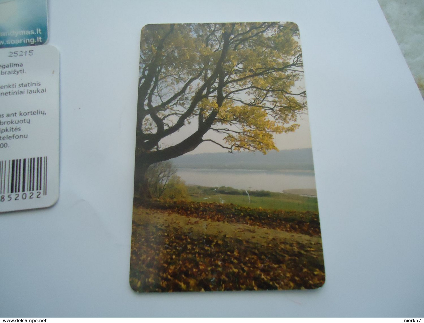 LITHUANIA  USED  CARDS   LANDSCAPES - Paysages